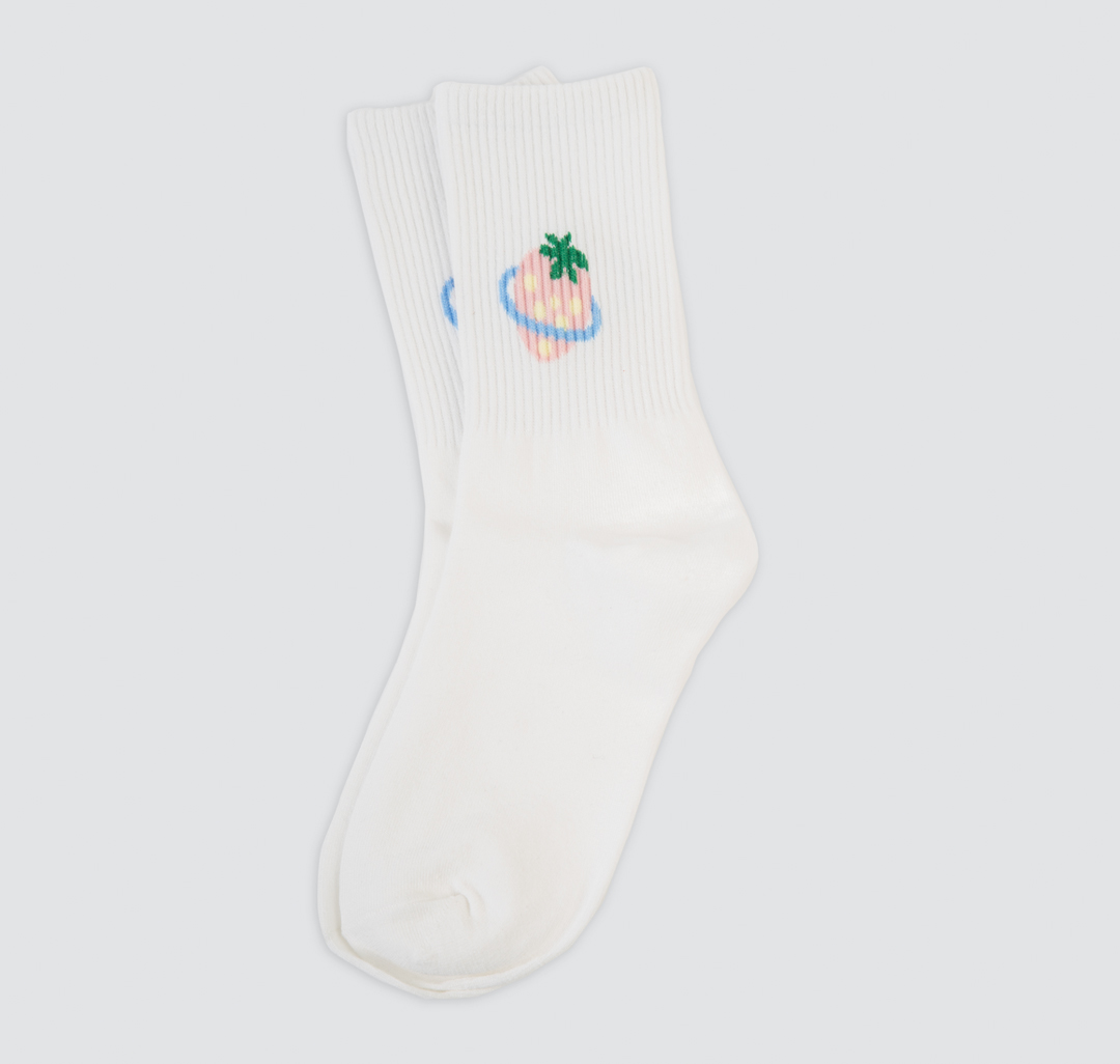 Носки Мармалато, цвет Белый-розовый-мультиколор #1