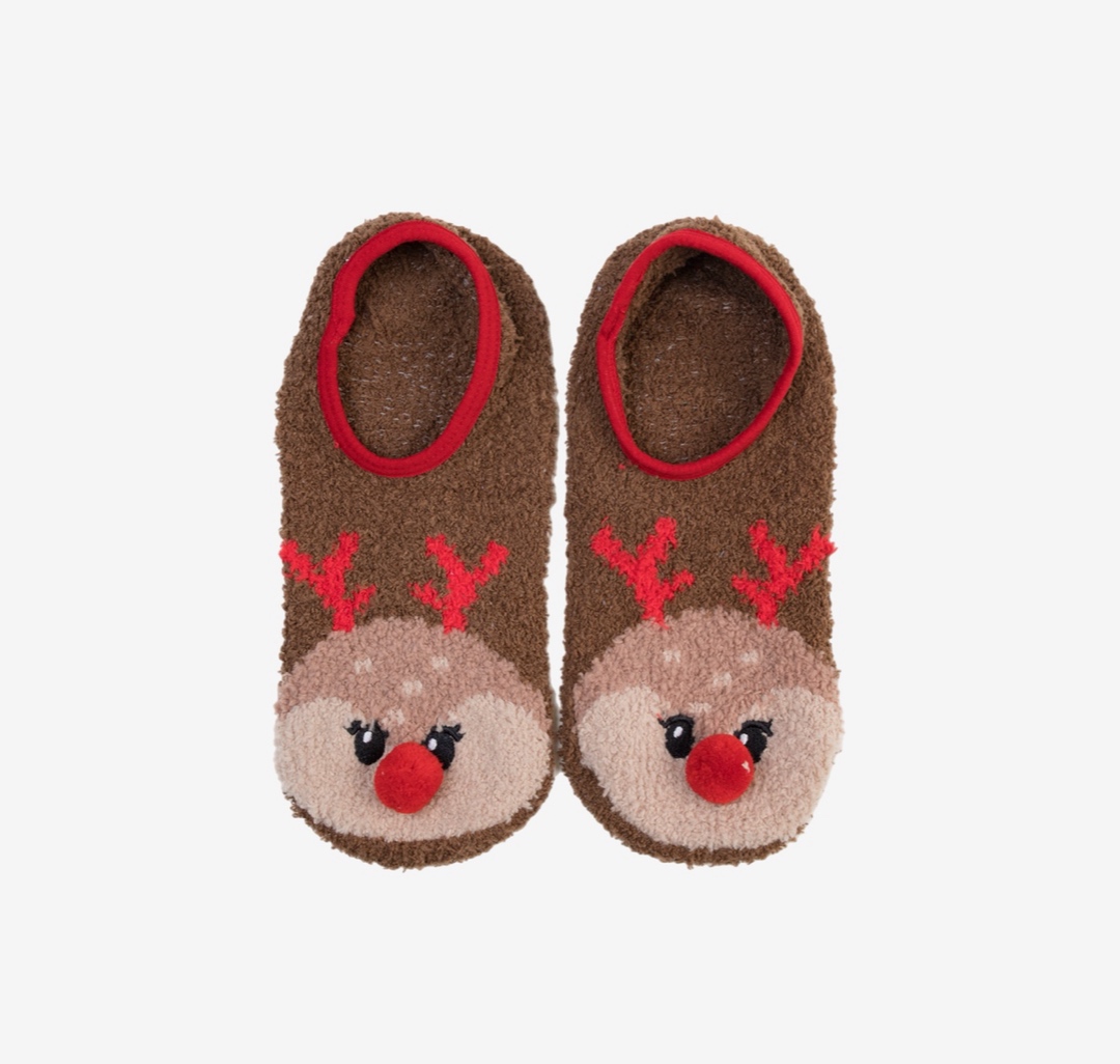 Носки (1 пара) Мармалато, цвет Коричневый-бежевый-красный #1