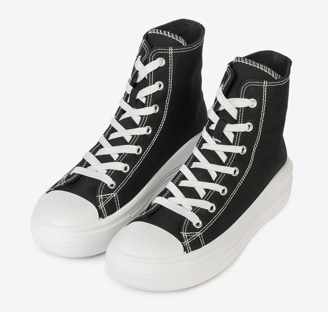 Кеды Мармалато, цвет Черный-белый #2