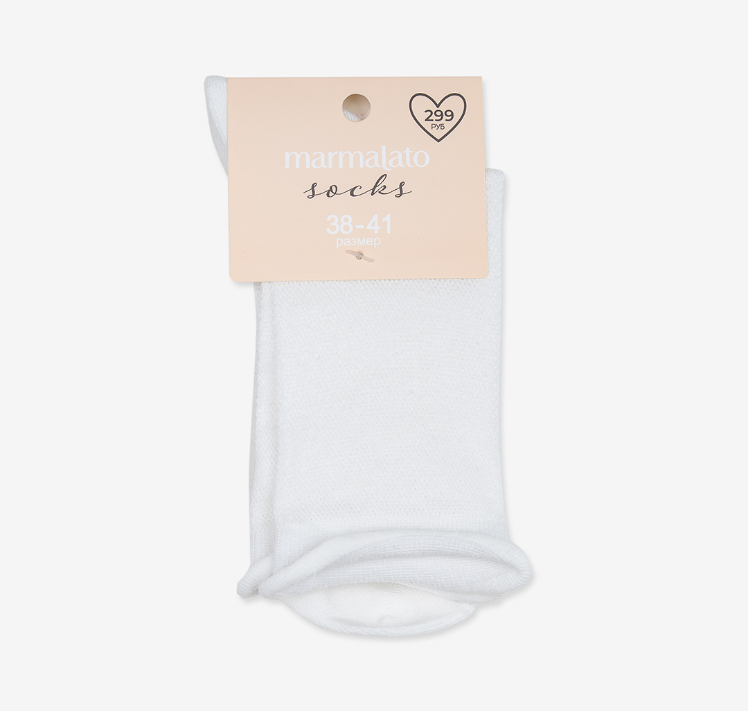 Носки (1 пара) Мармалато, цвет Белый #5