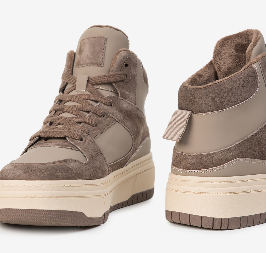 Кеды Мармалато, цвет Коричневый-бежевый #7