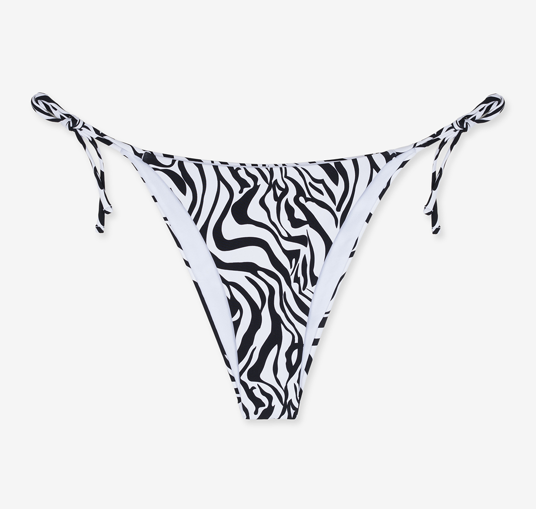 Купальные трусы Мармалато, цвет Белый-черный #4