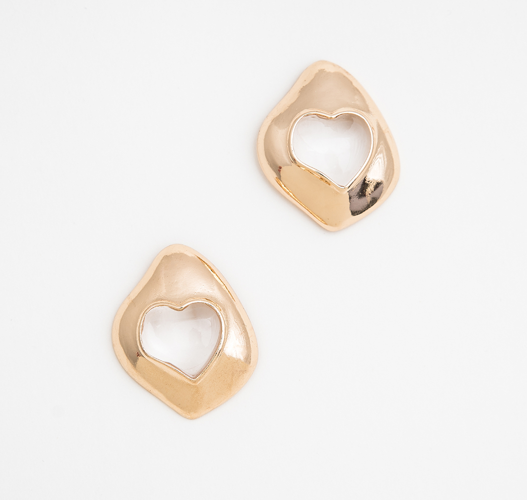 Серьги Мармалато, цвет Золото-прозрачный #1