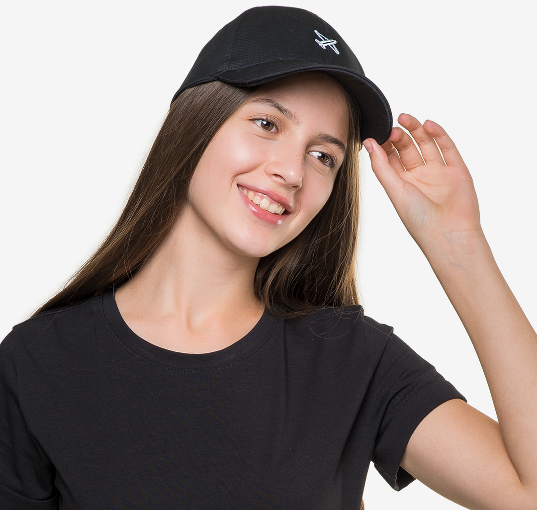 Бейсболка Мармалато, цвет Черный-белый #1