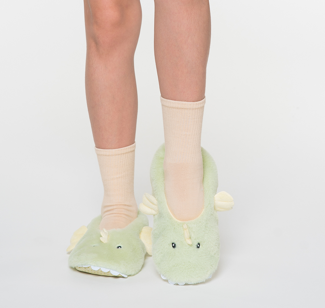 Домашние тапочки Мармалато, цвет Зеленый-разноцветный #4