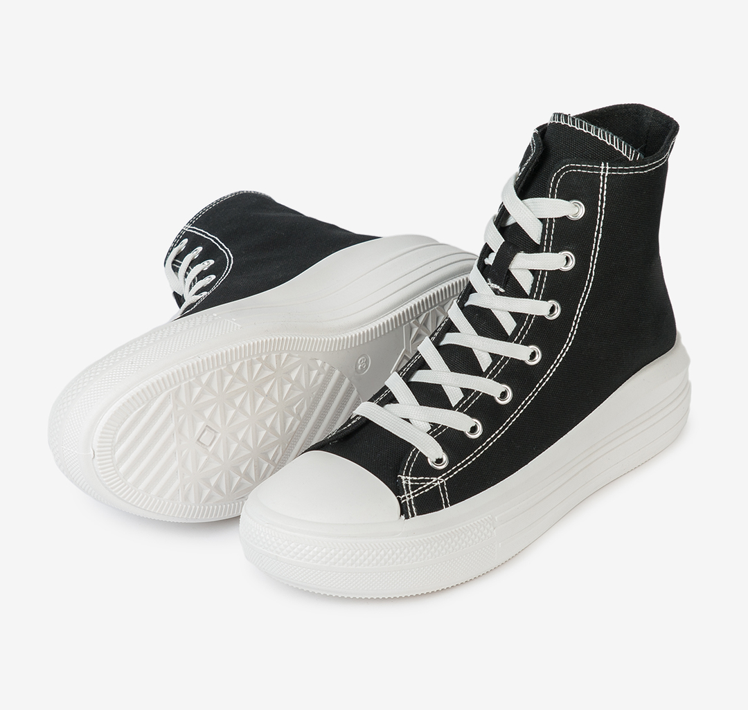 Кеды Мармалато, цвет Черный-белый #3