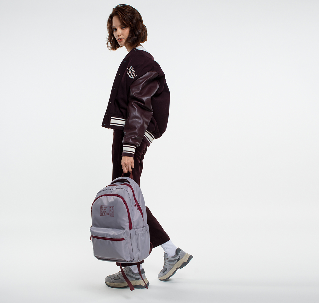 Рюкзак Мармалато, цвет Серый-винный #6