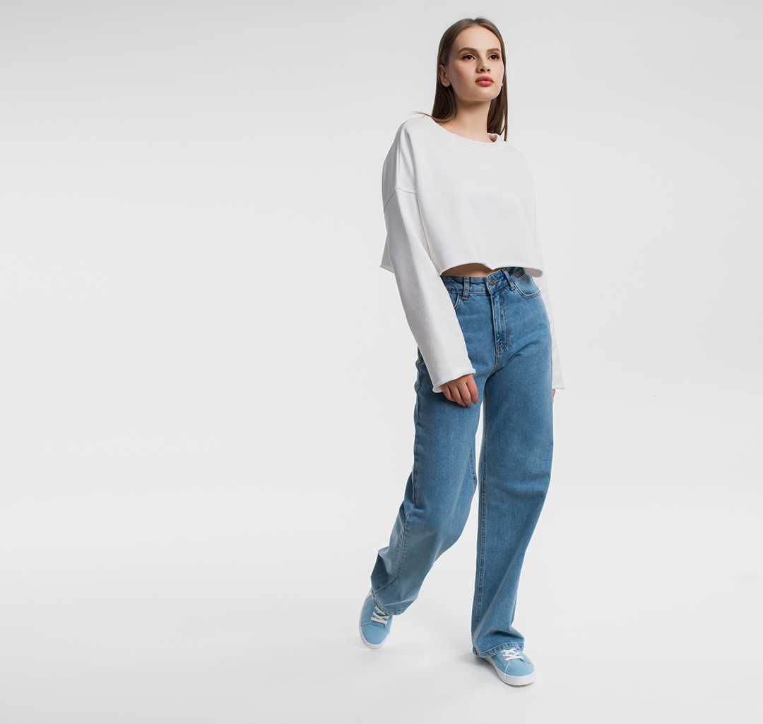 Кеды Мармалато, цвет Голубой-белый #9