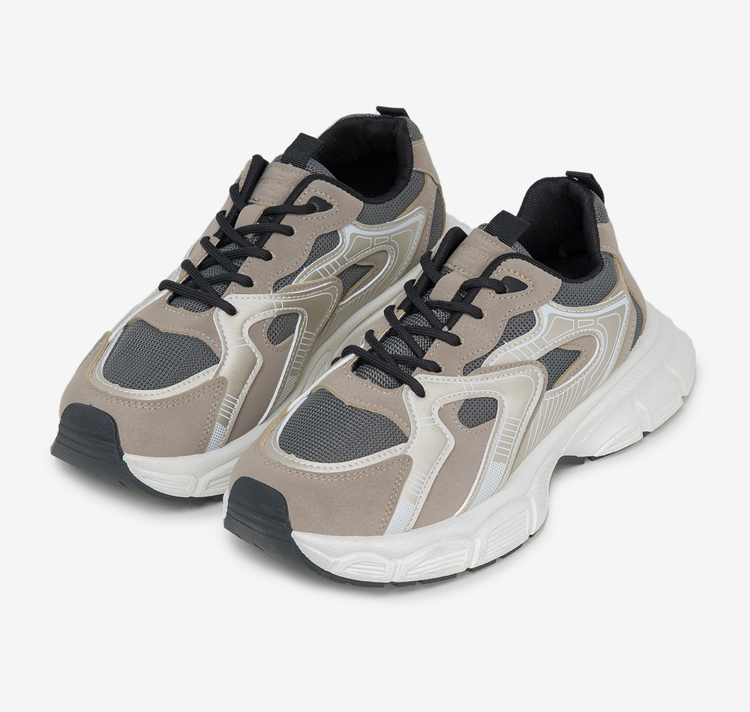 Кроссовки Мармалато, цвет Бежевый-бронзовый-молочный #2