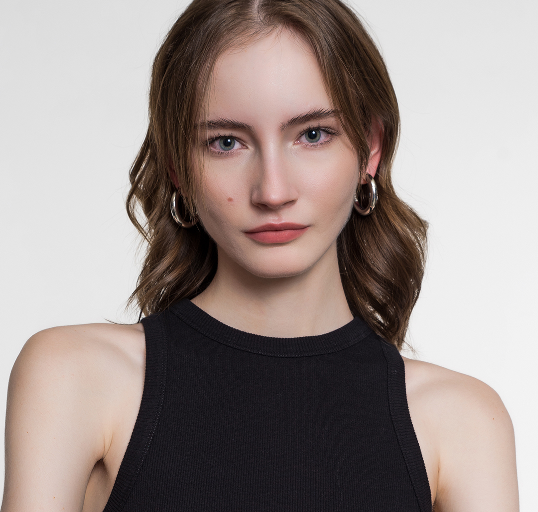 Набор серег (3 пары) Мармалато, цвет Серебро-золото #2