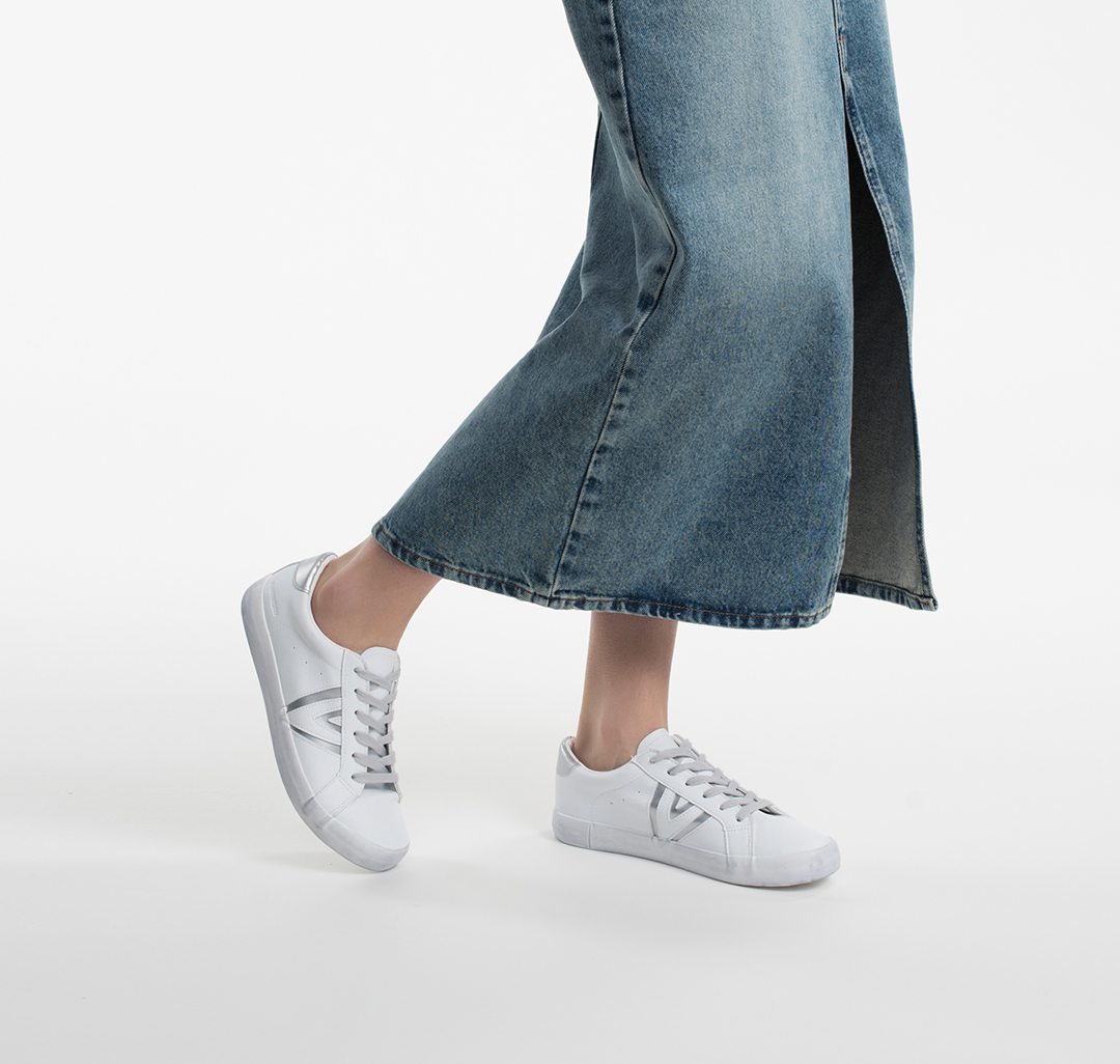 Кеды Мармалато, цвет Белый-серебряный #8