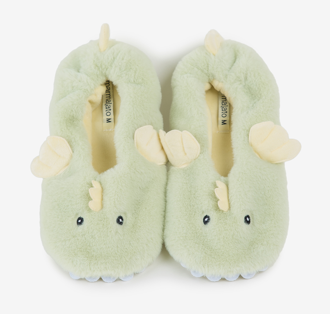 Домашние тапочки Мармалато, цвет Зеленый-разноцветный #2