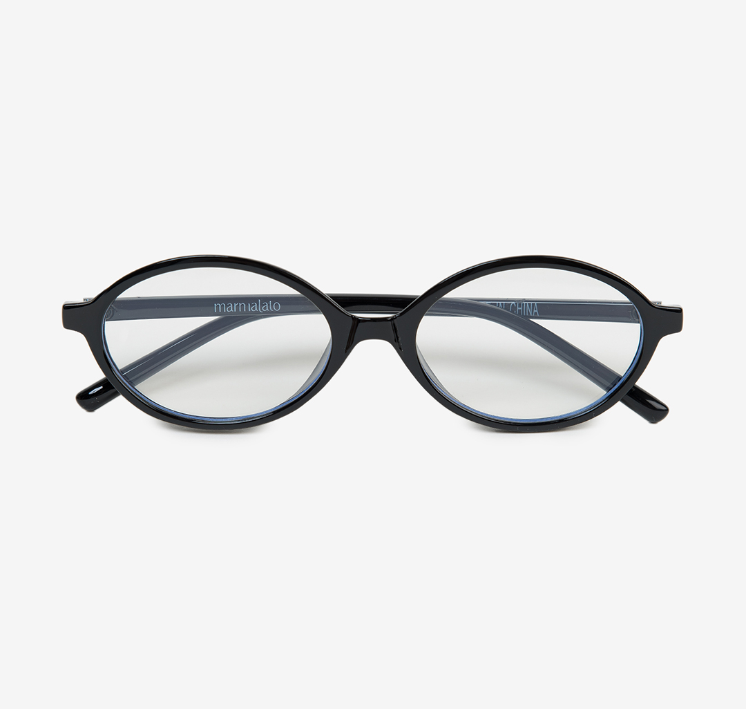 Очки с чехлом Мармалато, цвет Прозрачный-черный #4