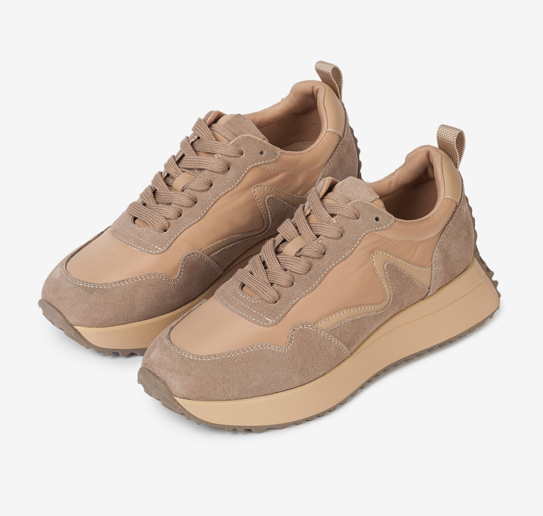 Кроссовки Мармалато, цвет Бежевый-темно-бежевый #3