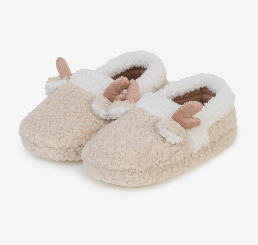 Домашние тапочки Мармалато, цвет Бежевый-молочный #1