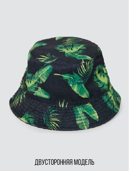 Панама Мармалато, цвет Черный-зеленый #2