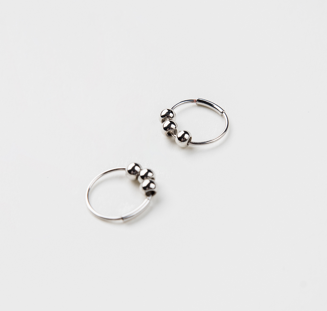 Серьги Мармалато, цвет Серебро #1