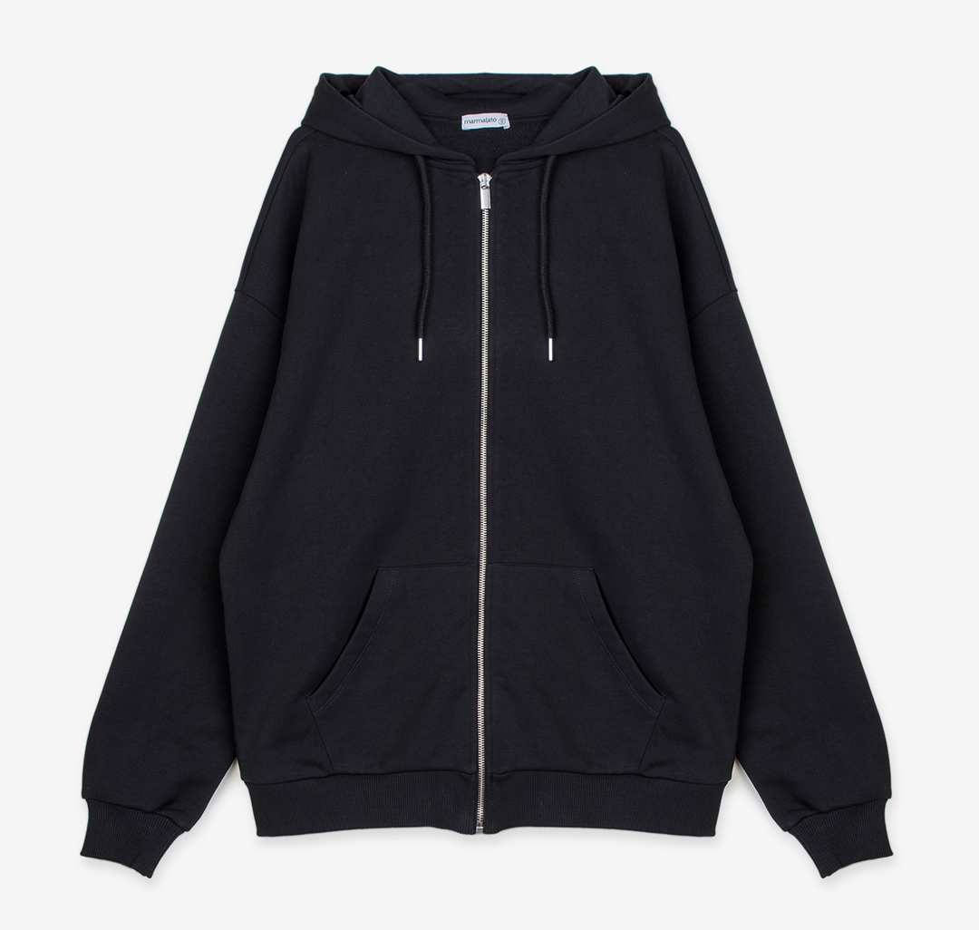 Толстовка на молнии Мармалато, цвет Черный #6