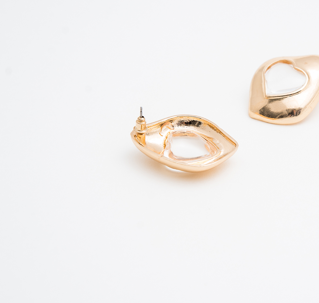 Серьги Мармалато, цвет Золото-прозрачный #2