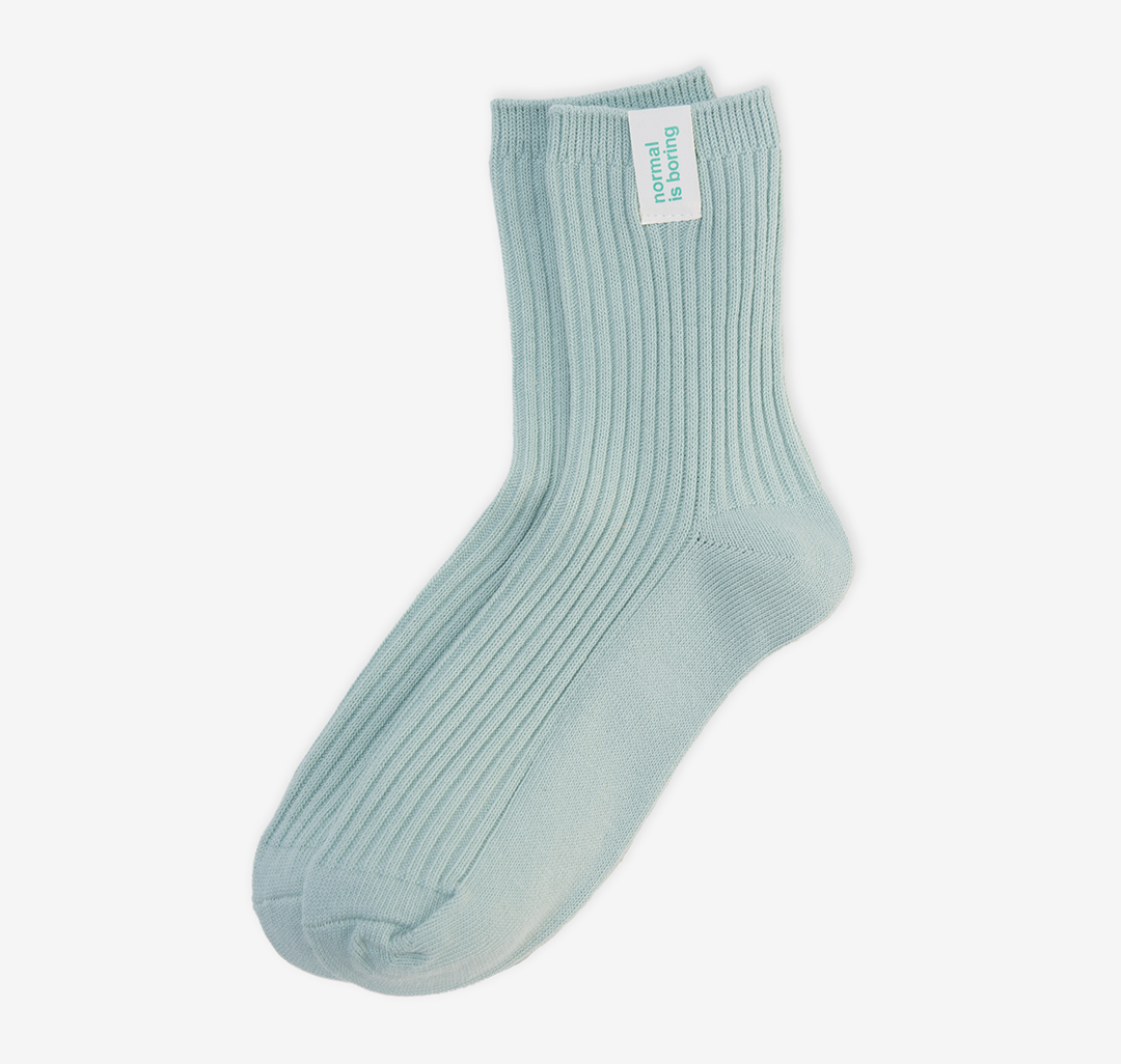 Носки (1 пара) Мармалато, цвет Мятный-молочный #1