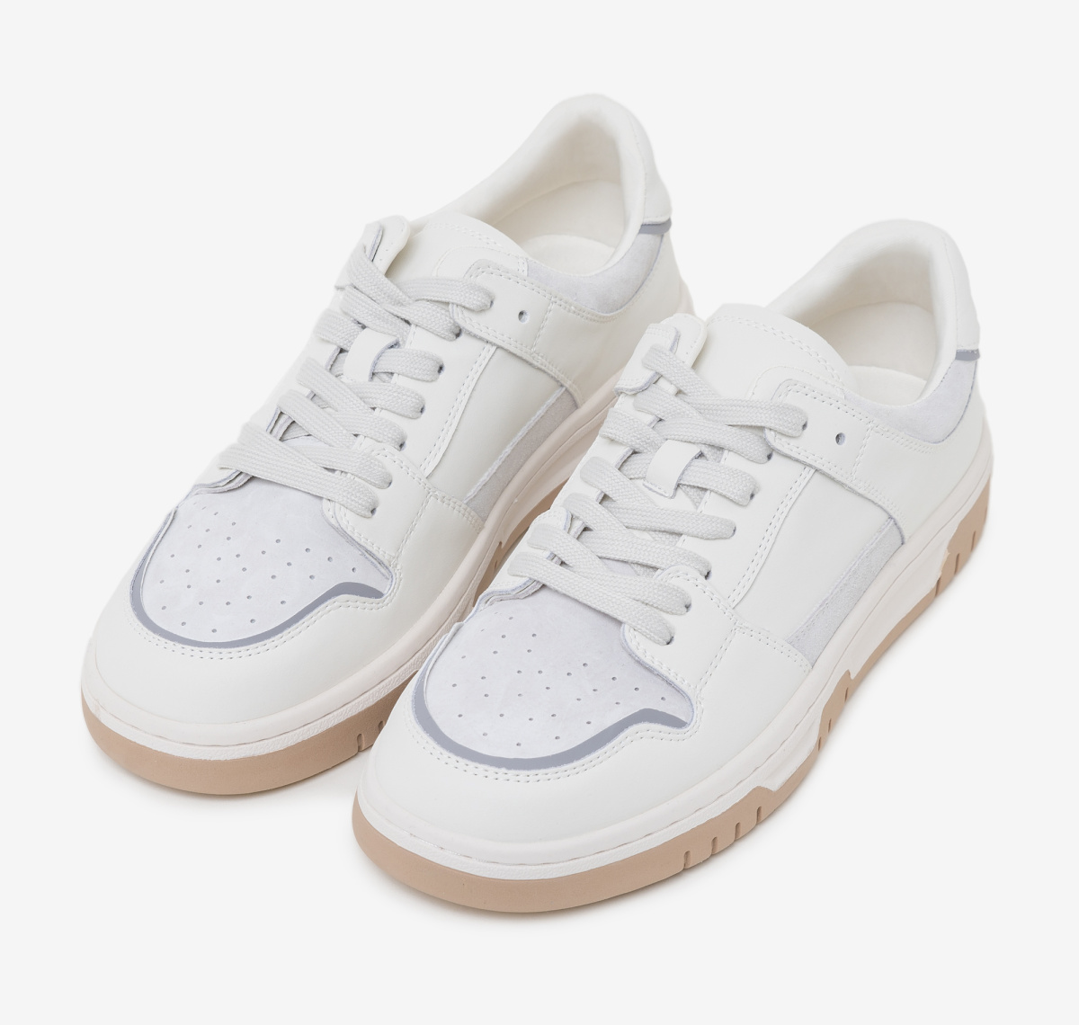 Кеды Мармалато, цвет Молочный-серый #2