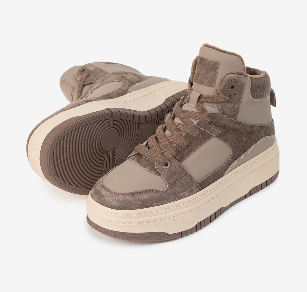 Кеды Мармалато, цвет Коричневый-бежевый #3