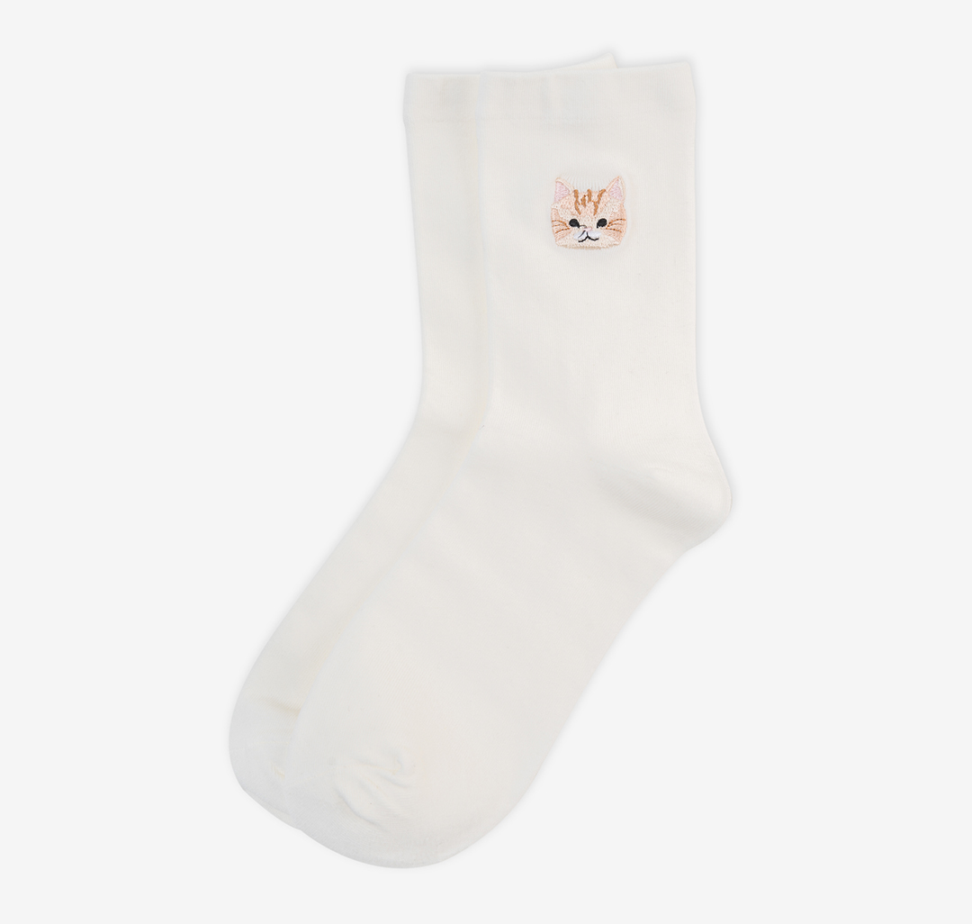 Носки (1 пара) Мармалато, цвет Бежевый-оранжевый-розовый #1