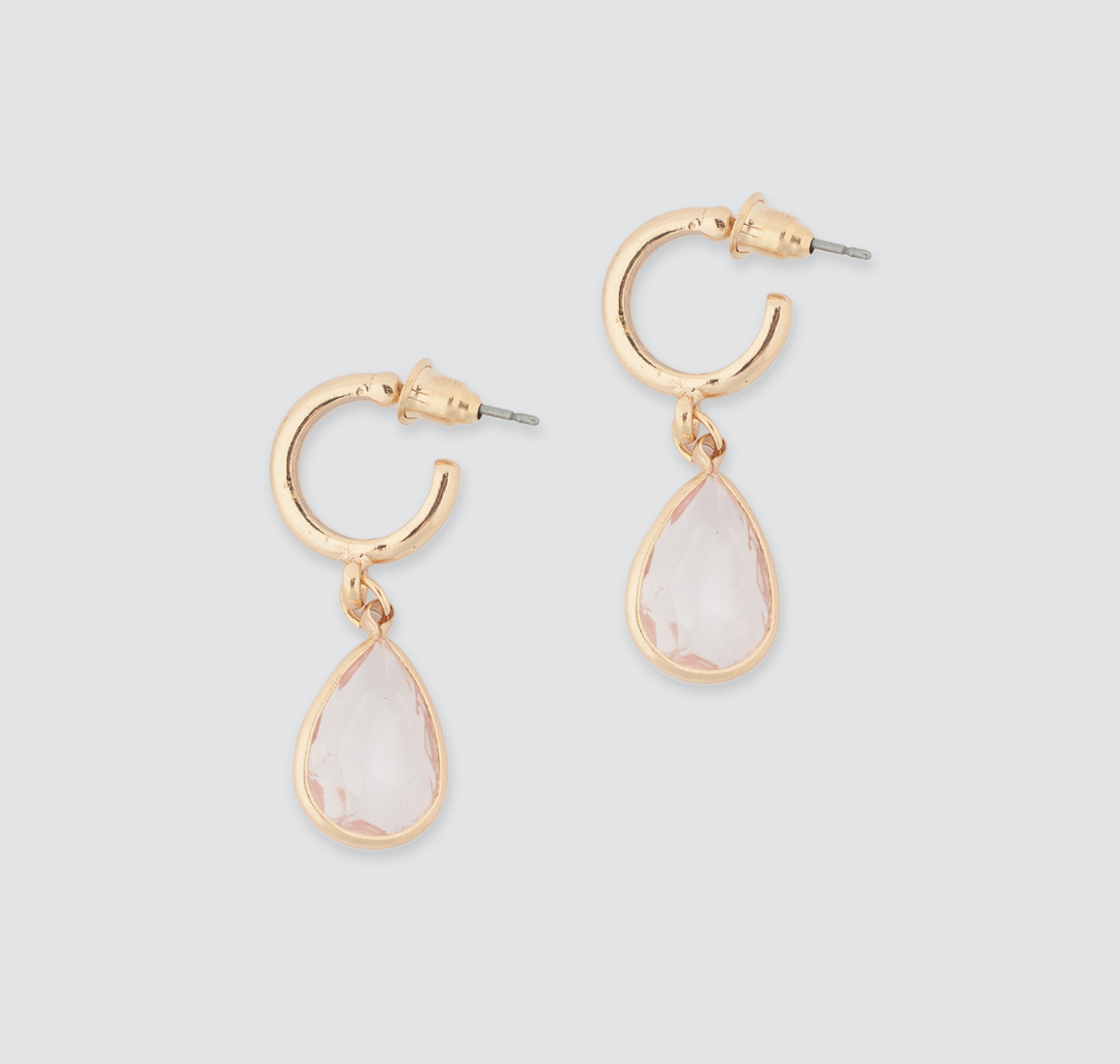 Серьги Мармалато, цвет Золото-прозрачный #1