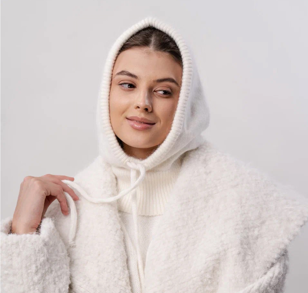 Капор Мармалато, цвет Молочный #1