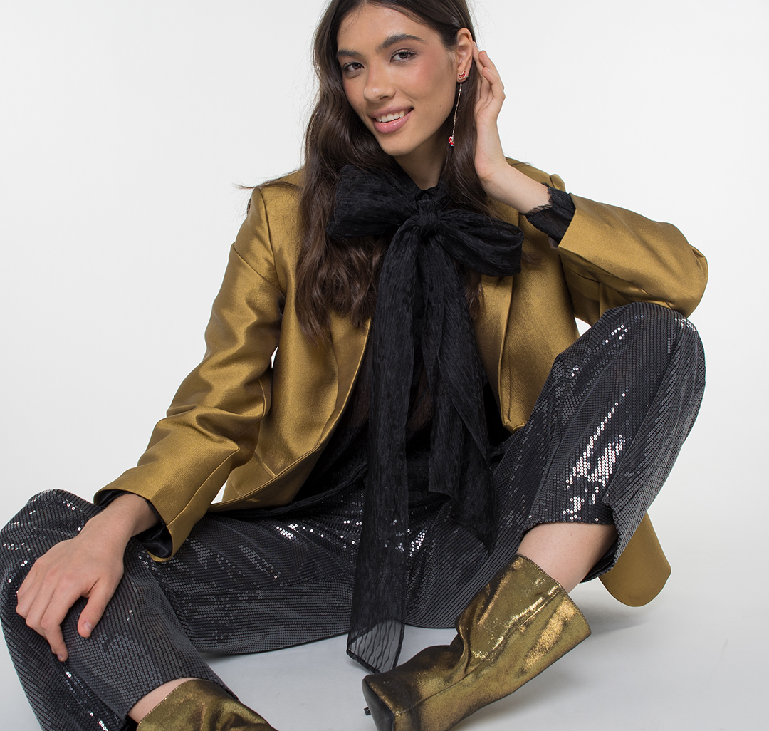 Набор серег (2 пары) Мармалато, цвет Золото-красный-белый #3