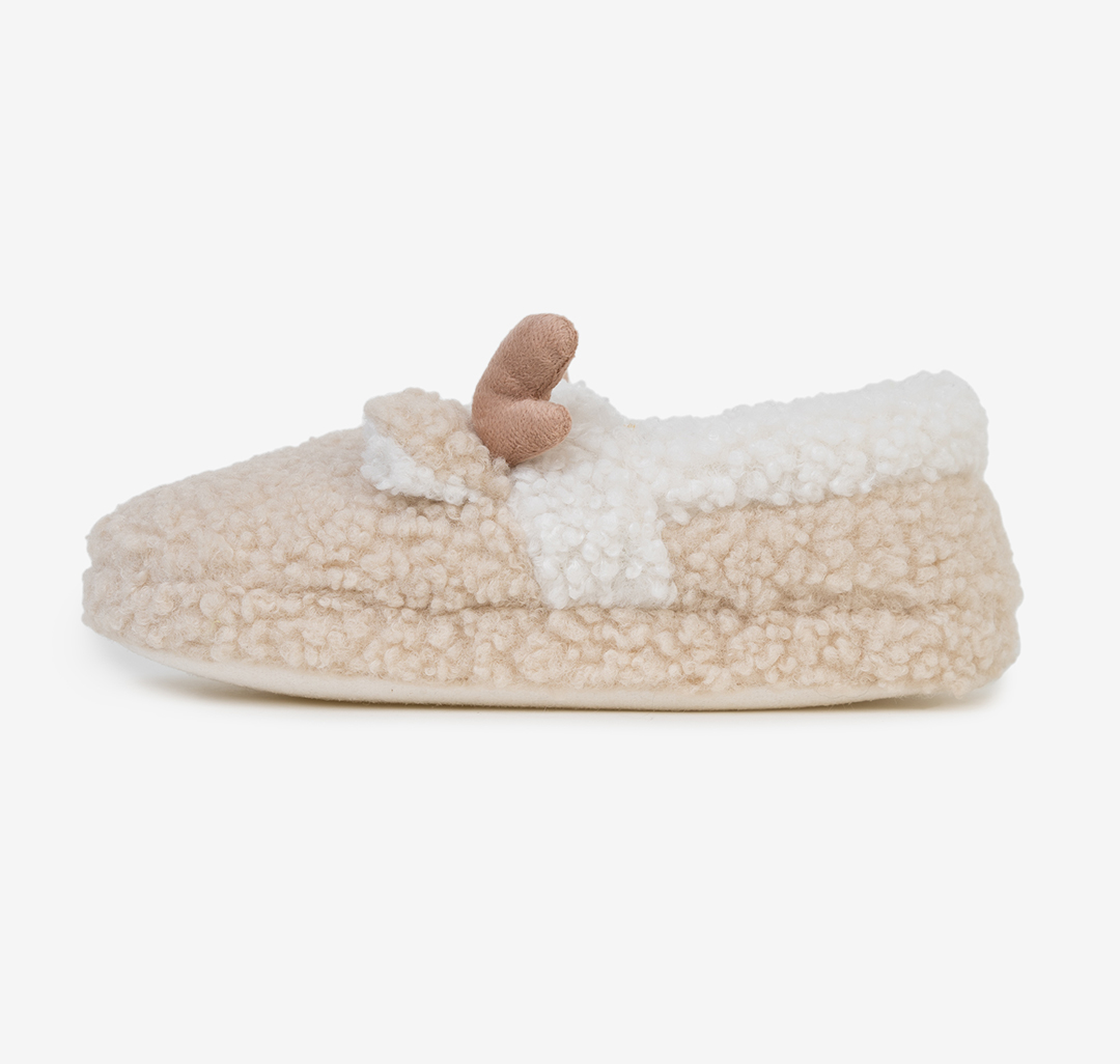 Домашние тапочки Мармалато, цвет Бежевый-молочный #3