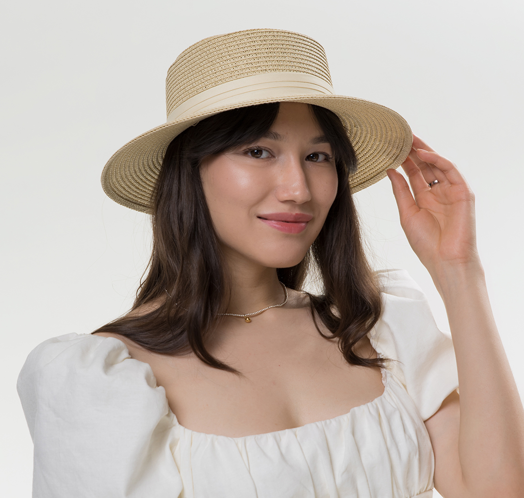 Шляпа Мармалато, цвет Светло-бежевый #1