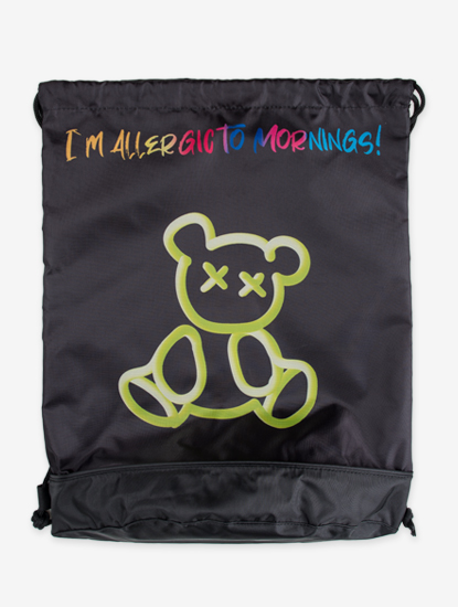 Сумка-мешок Мармалато, цвет Черный-мультиколор #4