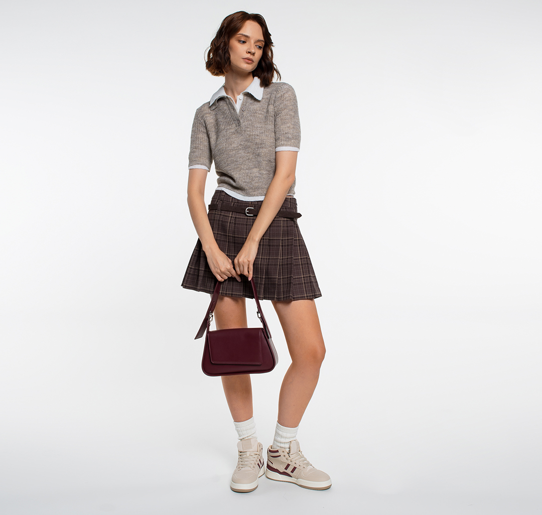 Сумка-кошелек Мармалато, цвет Винный #6