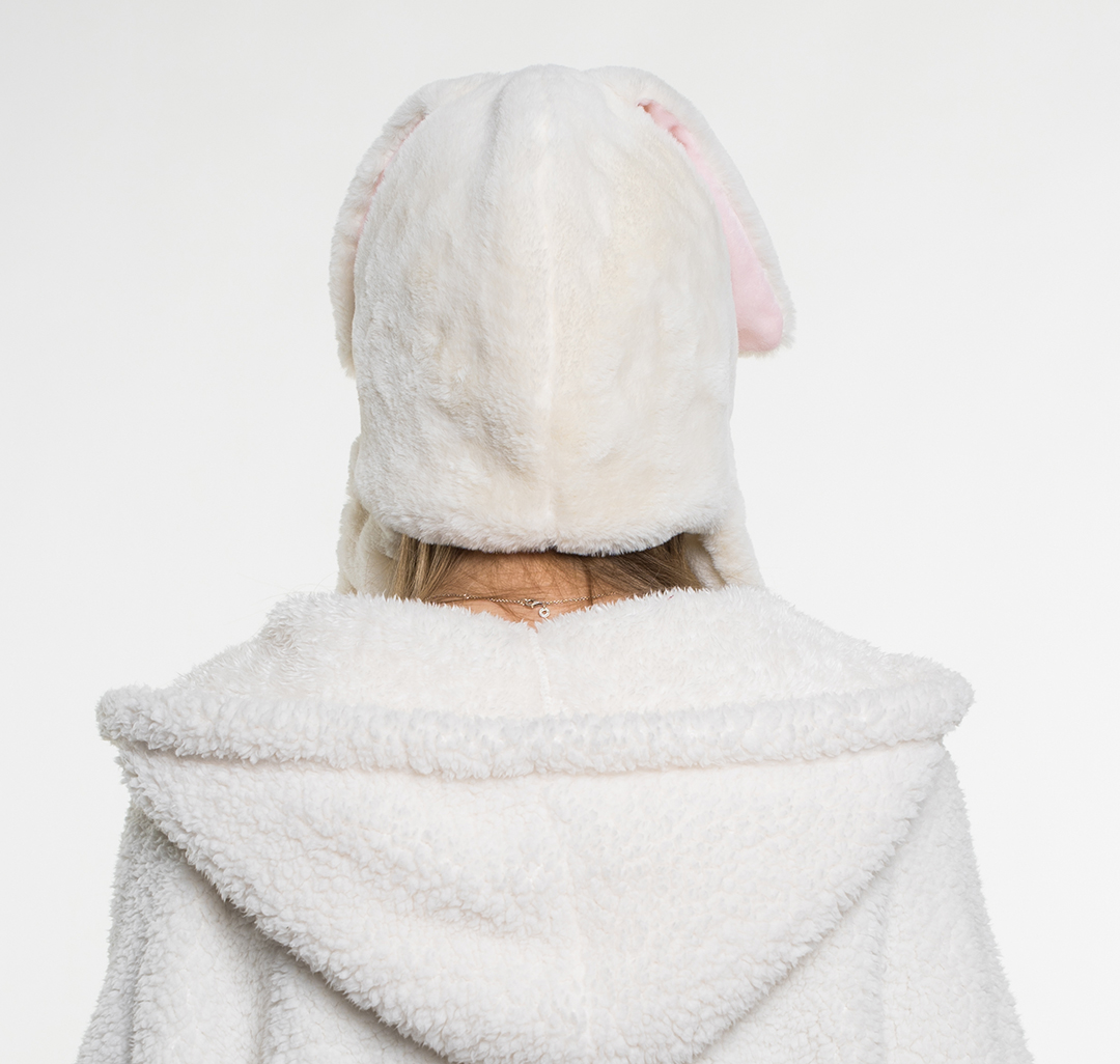 Шапка Мармалато, цвет Белый-розовый-черный #6