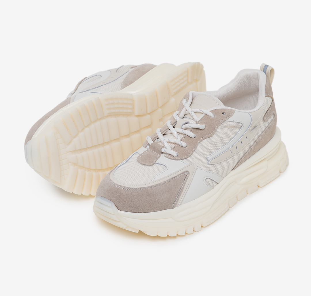 Кроссовки Мармалато, цвет Молочный-бежевый-белый #3