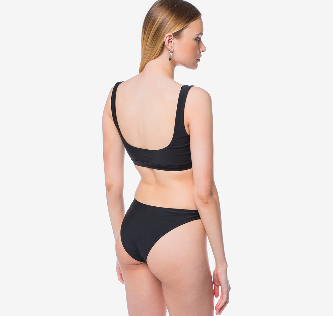 Купальный топ Мармалато, цвет Черный #2