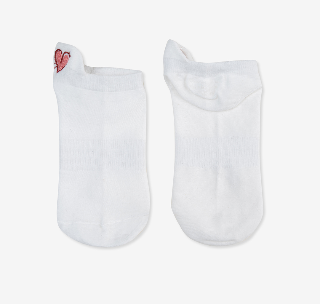 Носки (1 пара) Мармалато, цвет Белый-розовый-красный #4