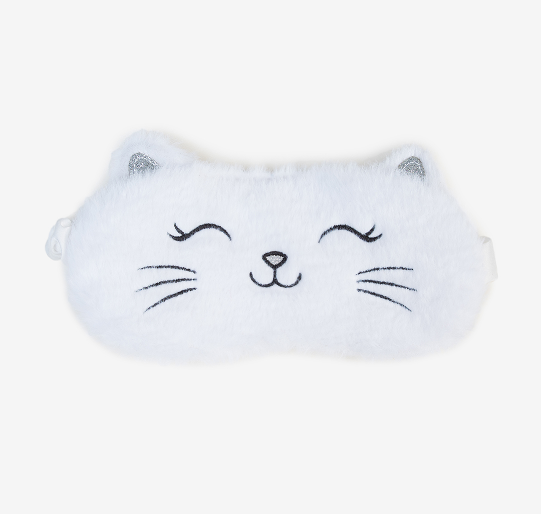 Маска для сна Мармалато, цвет Белый-серебро-черный #1