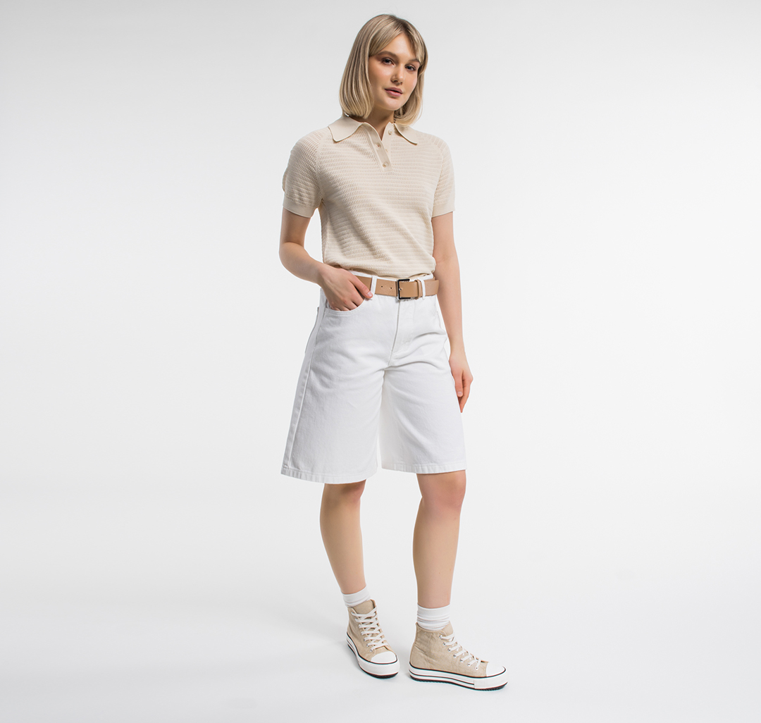 Кеды Мармалато, цвет Бежевый-белый #2