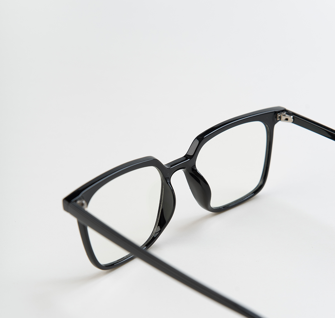 Очки с чехлом Мармалато, цвет Прозрачный-черный-серебро #6