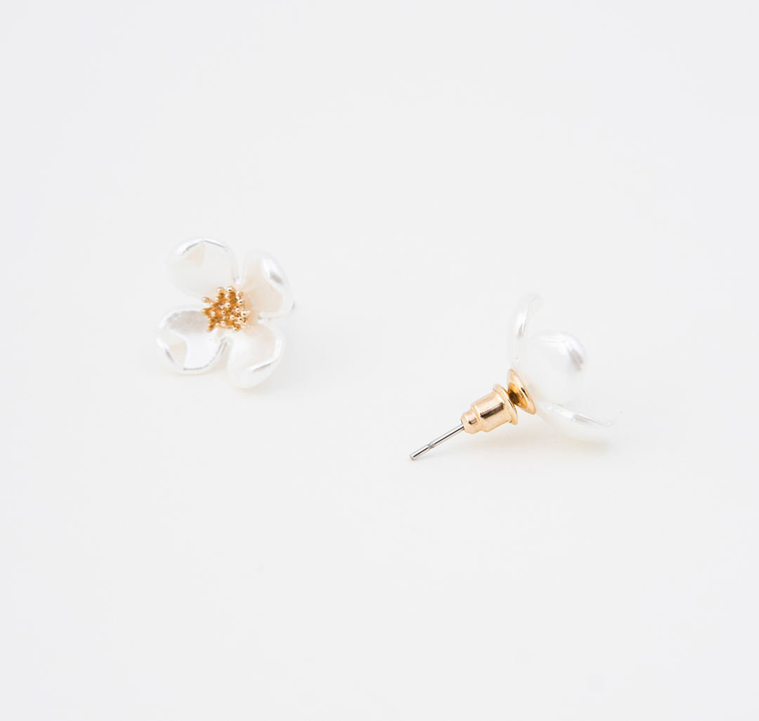 Серьги Мармалато, цвет Жемчуг-золото #3