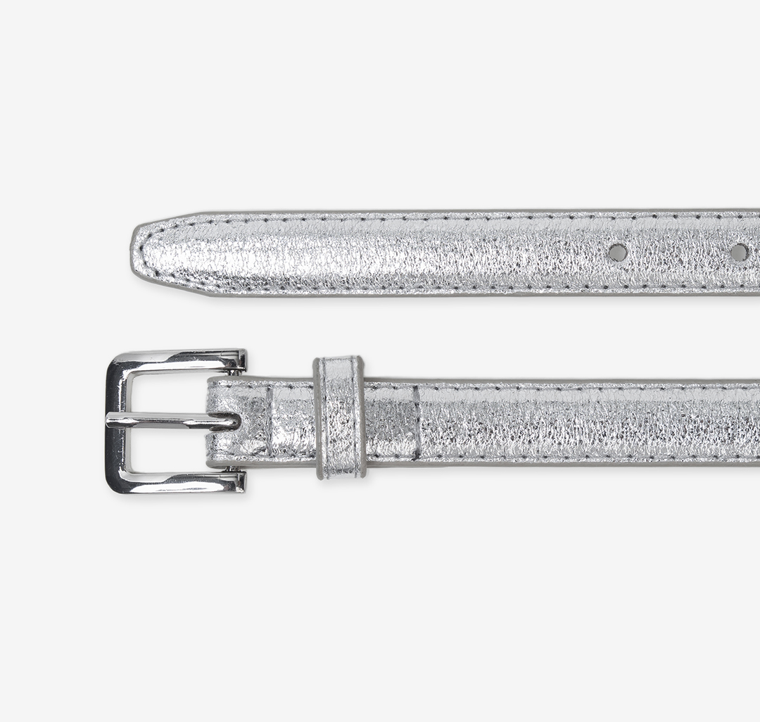 Ремень Мармалато, цвет Серебро #2