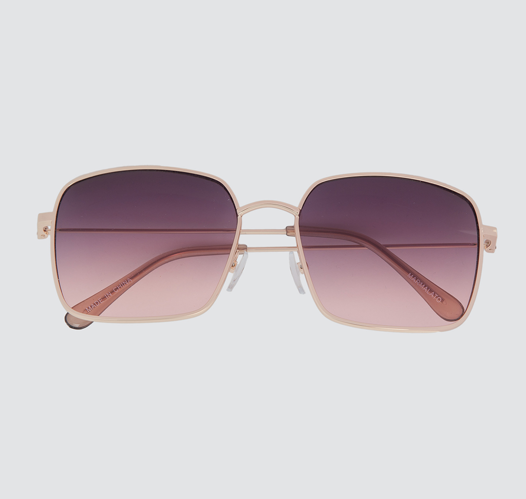 Очки с чехлом Мармалато, цвет Золото-серый-розовый #3