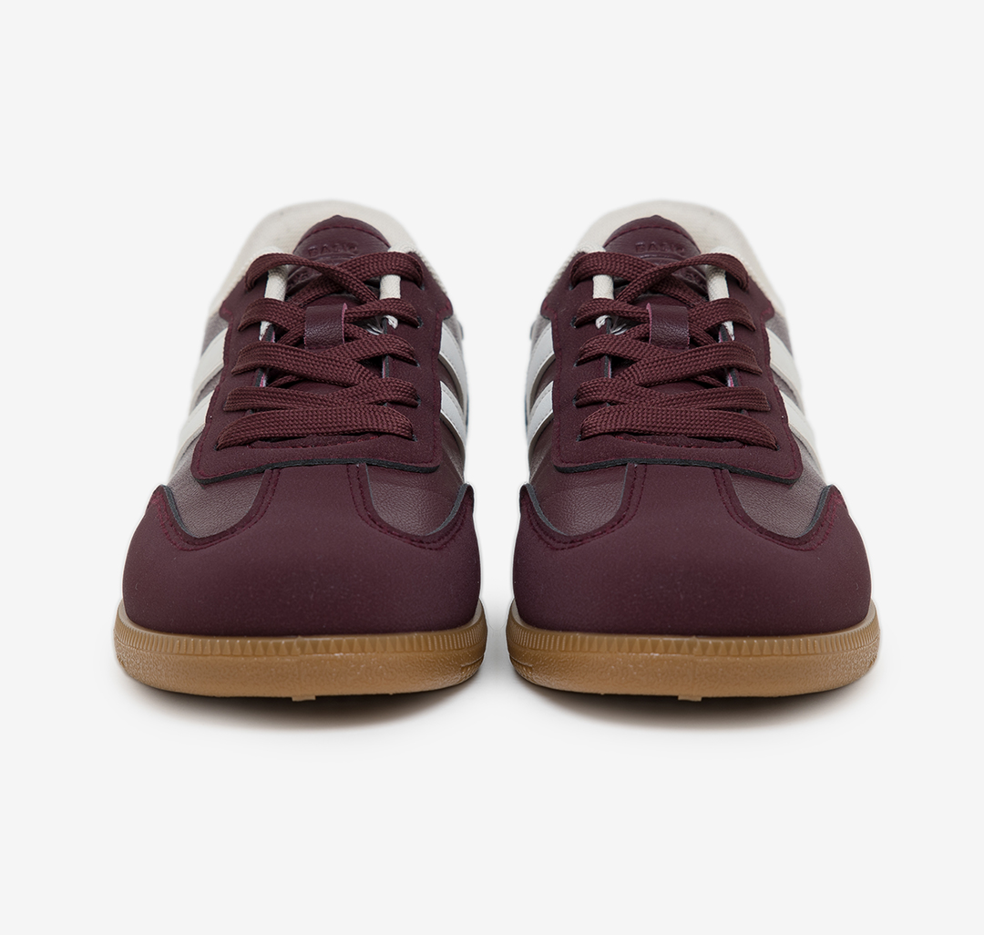 Кеды Мармалато, цвет Бордовый-молочный-рыжий #7