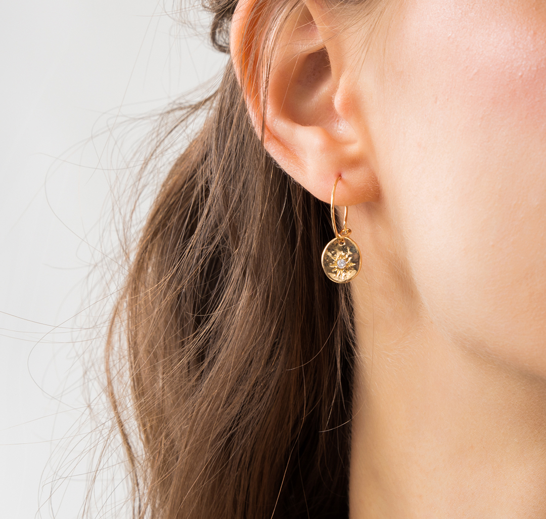 Серьги Мармалато, цвет Золото-прозрачный #2