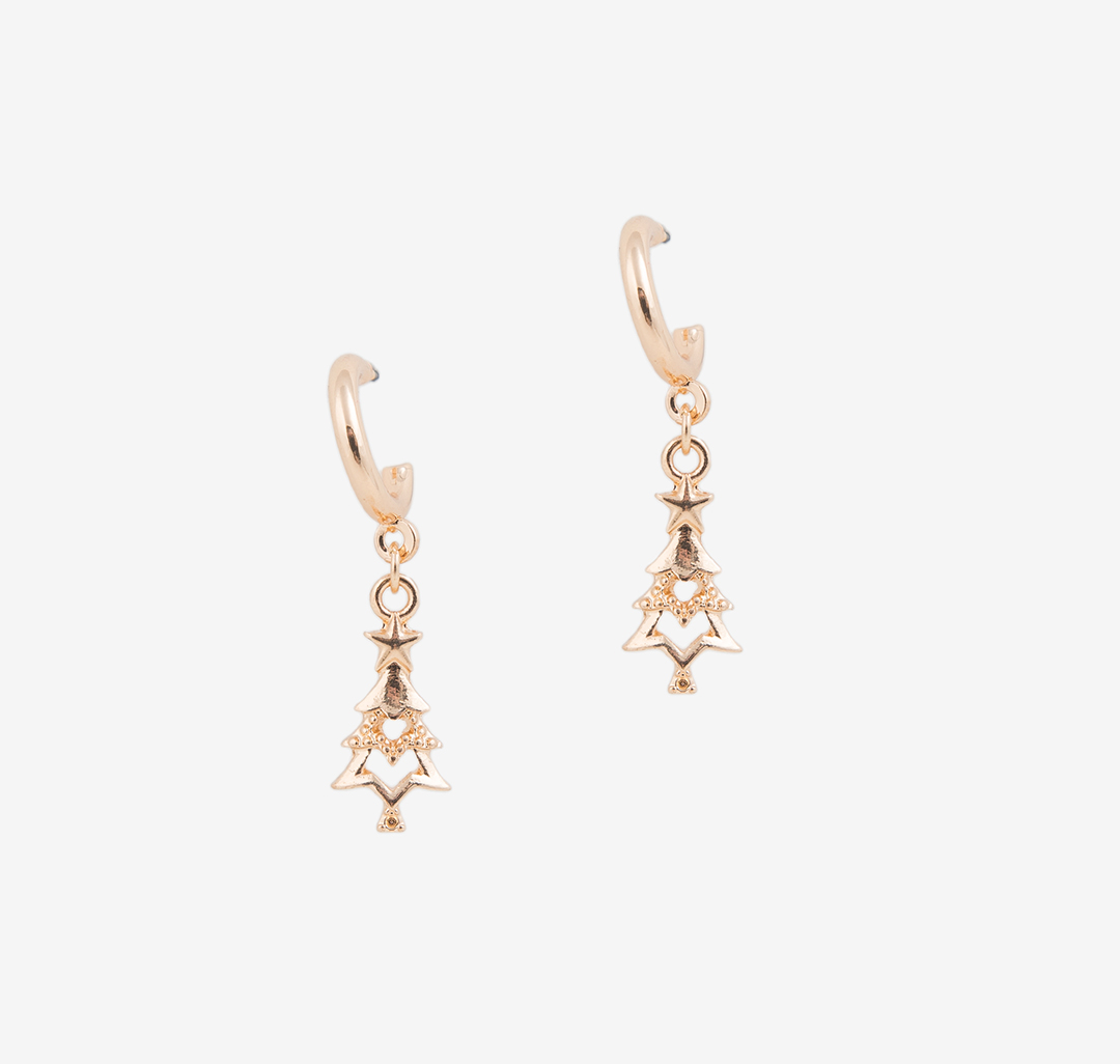 Серьги Мармалато, цвет Золото-прозрачный #1