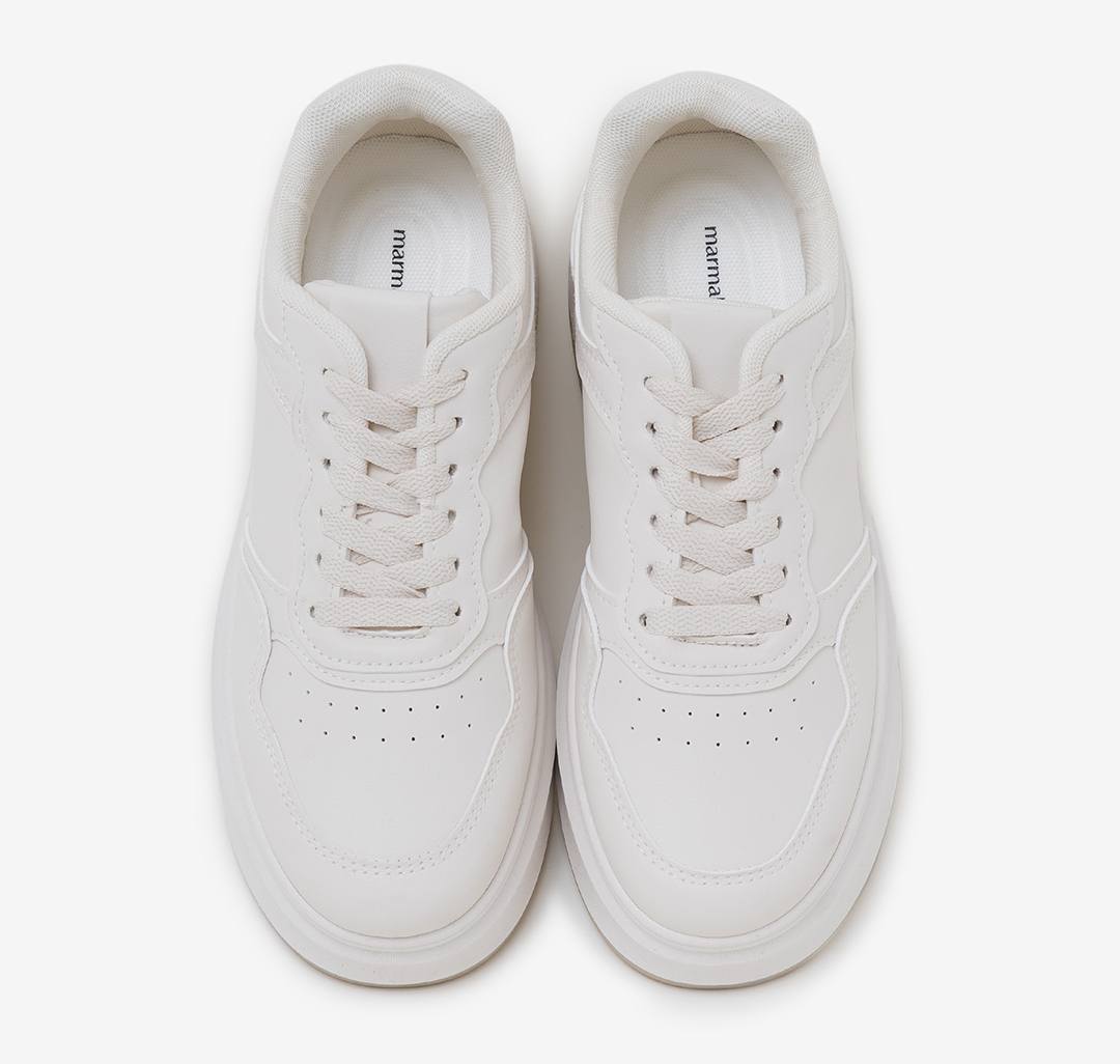 Кеды Мармалато, цвет Бежевый-белый #4