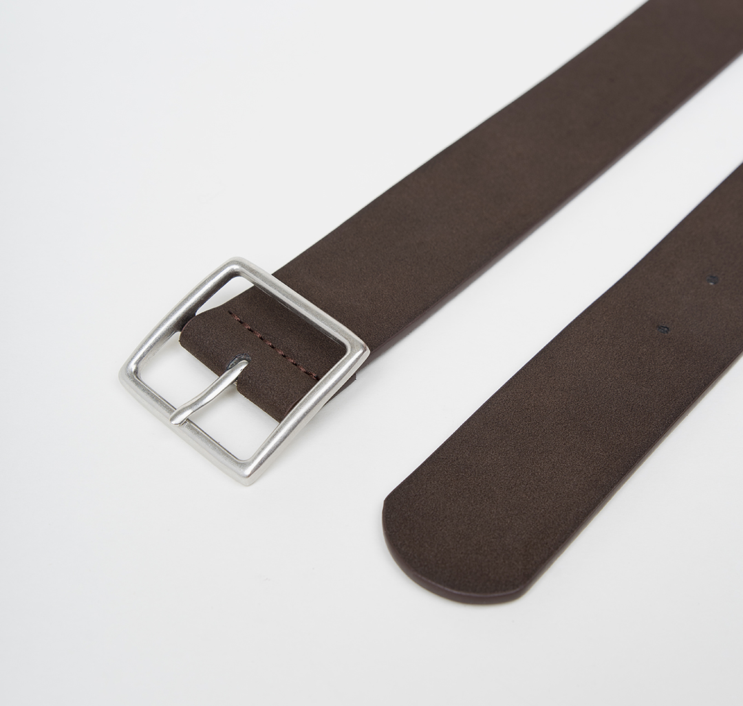 Ремень Мармалато, цвет Шоколадный-серебро #2