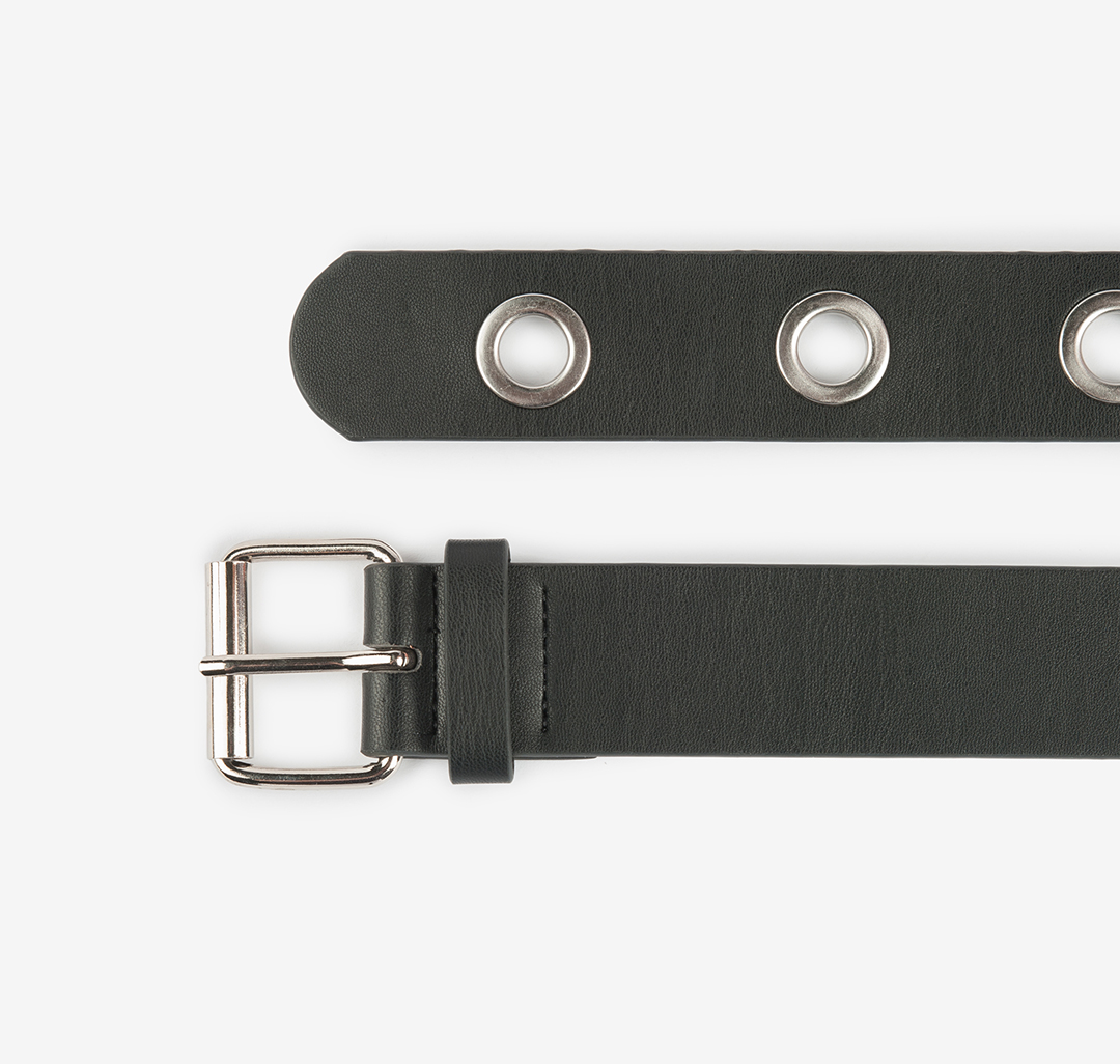 Ремень Мармалато, цвет Черный-серебро #2